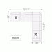Mattheus Power Sectional with Console + 2 Recliners - Sectional | Las Vegas Furniture Online - View 21