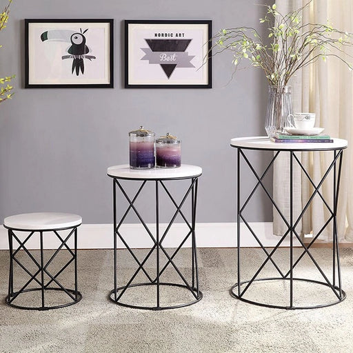 Madyson 3 Pc. Nesting Table - Accent Table | Las Vegas Furniture Online