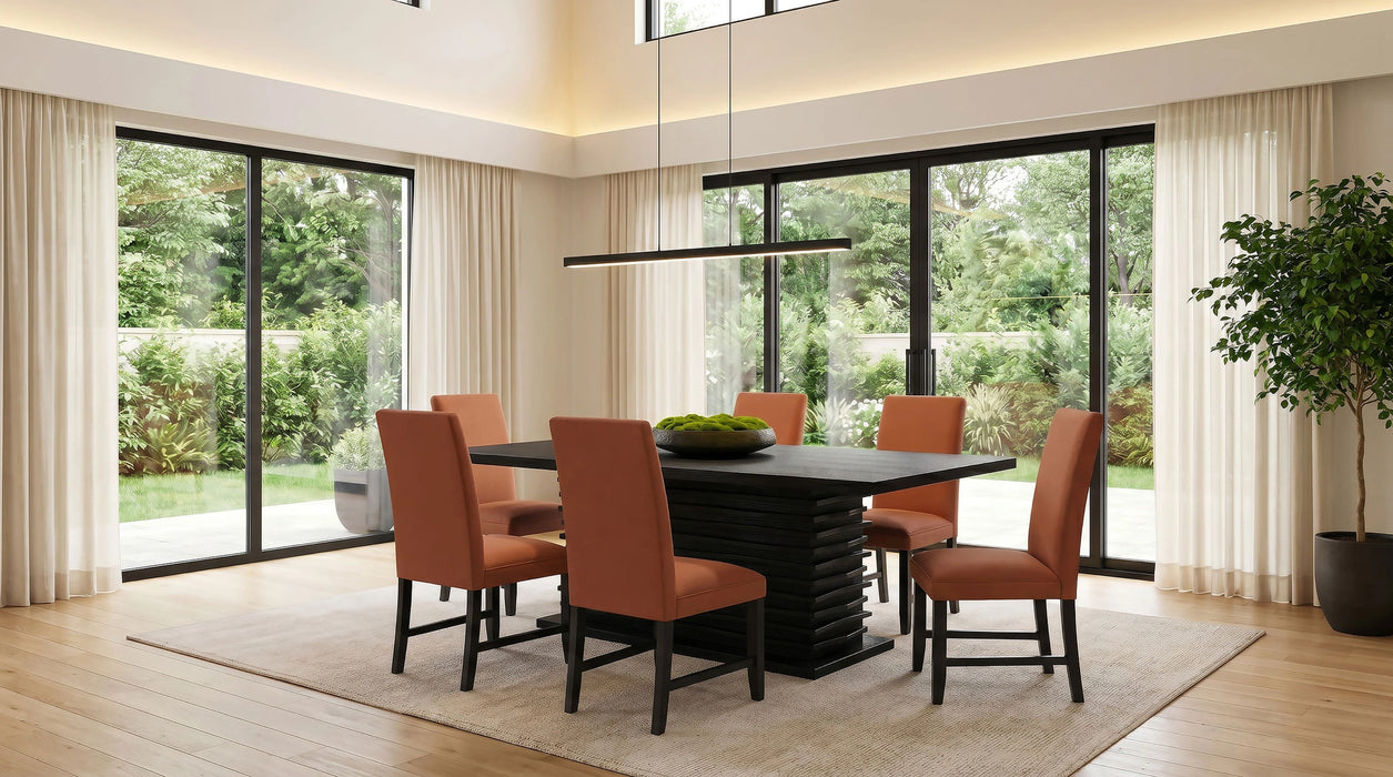 Berning Upholstered Dining Side Chair of 2