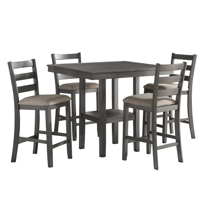 5659-36 - 5-Piece Pack Counter Height Set - LasVegasFurnitureOnline.com