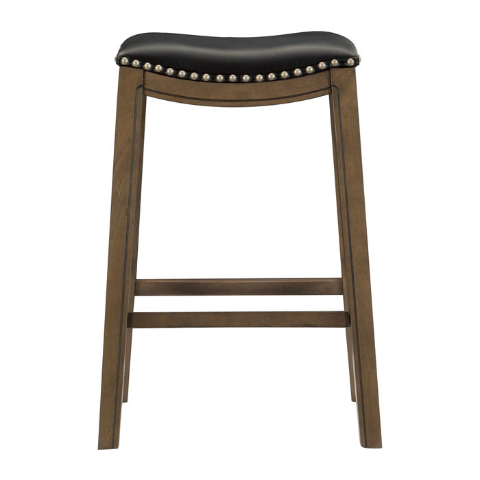 5682BLK-29 - 29 Pub Height Stool, Black - LasVegasFurnitureOnline.com