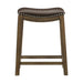 5682BRW-24 - 24 Counter Height Stool, Brown - LasVegasFurnitureOnline.com