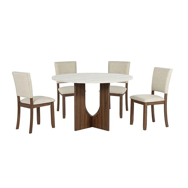 Oberto 5 Pc Dining Table Set - Dining Table Set | Las Vegas Furniture Online - View 7