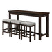 5713ES - 4-Piece Pack Counter Height Set - LasVegasFurnitureOnline.com