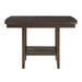 5716-36 - Counter Height Table with Lazy Susan - LasVegasFurnitureOnline.com