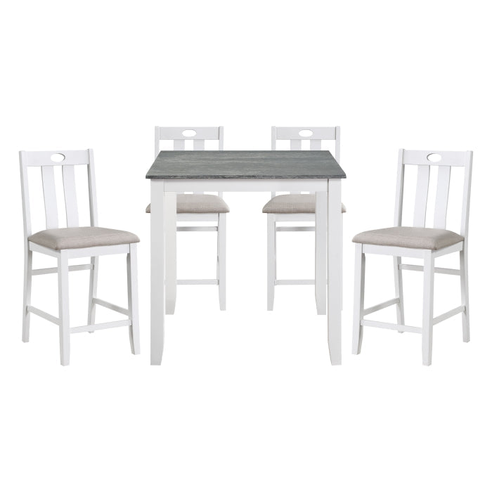 5744WH-36 - 5-Piece Pack Counter Height Set - LasVegasFurnitureOnline.com