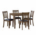 5839CH-5P - 5-Piece Pack Dinette Set - LasVegasFurnitureOnline.com