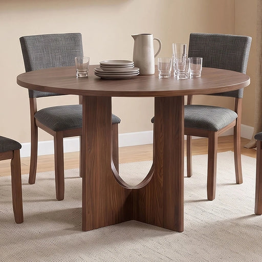 Oberto Round Dining Table - Dining Table | Las Vegas Furniture Online - View 2