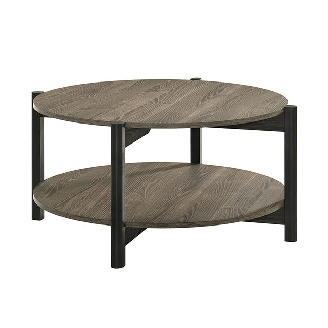 Hyde Round Coffee Table - Cocktail Table | Las Vegas Furniture Online - View 2