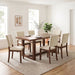 Salvino 7 Pc. Dining Table Set - Dining Table Set | Las Vegas Furniture Online - View 2