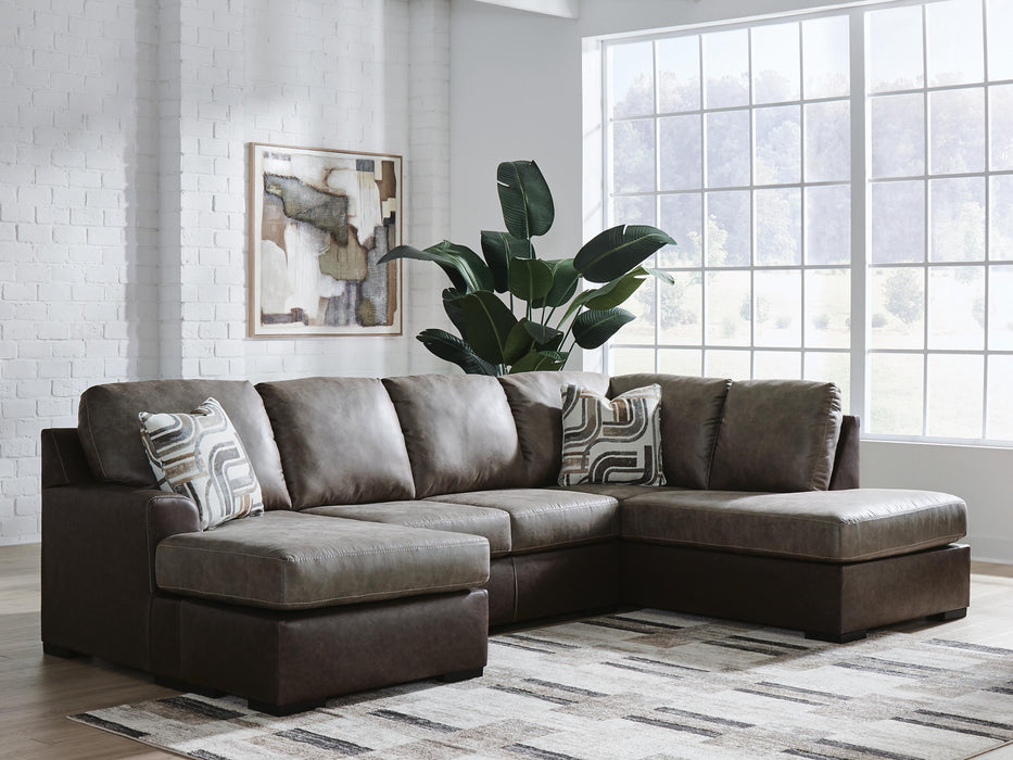 Castille Way Sleeper Sectional with Chaise - LasVegasFurnitureOnline.com