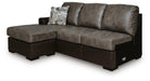 Castille Way Sectional with Chaise - LasVegasFurnitureOnline.com