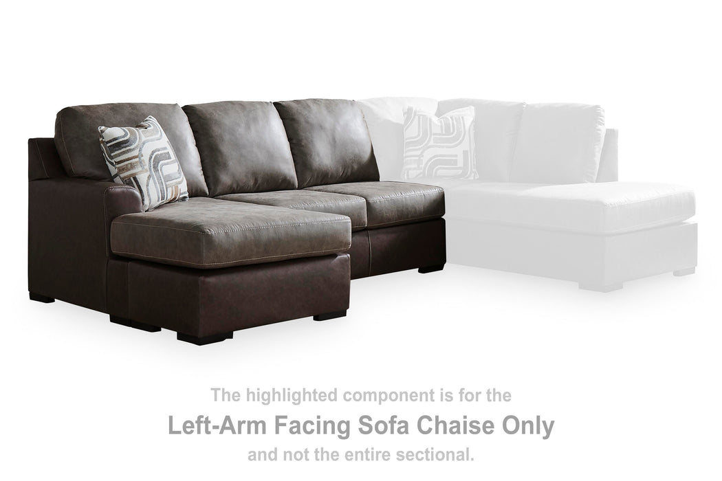 Castille Way Sectional with Chaise - LasVegasFurnitureOnline.com
