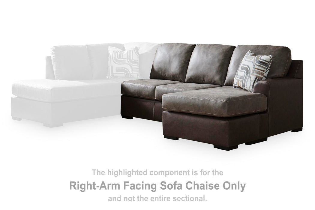 Castille Way Sectional with Chaise - LasVegasFurnitureOnline.com