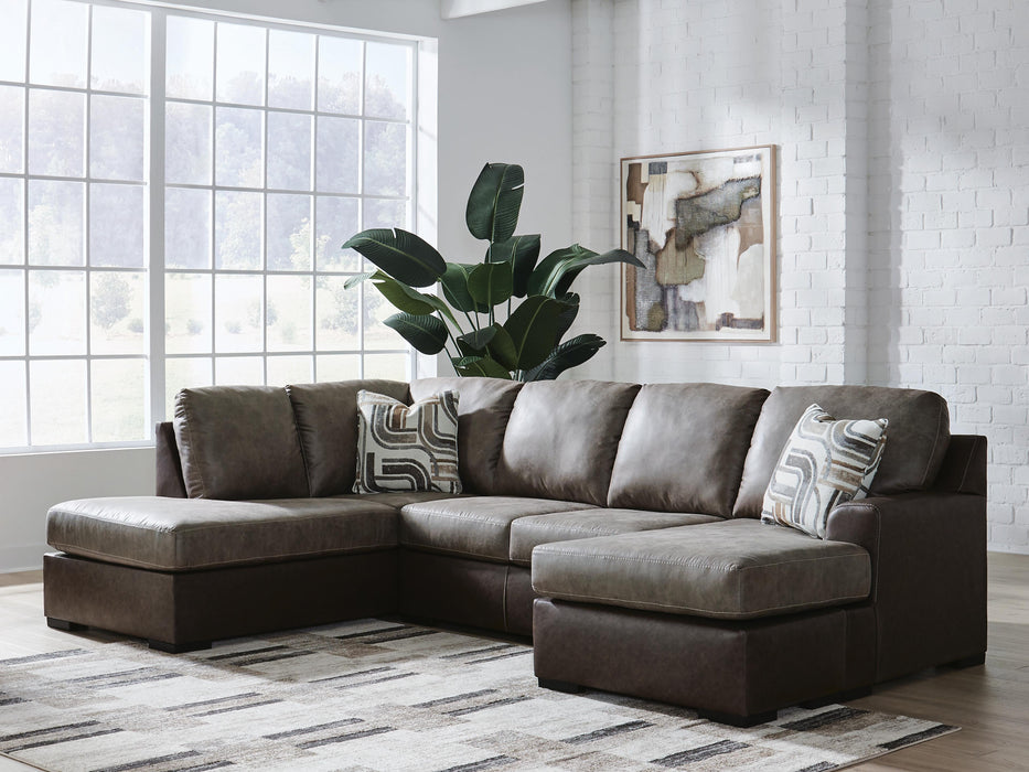 Castille Way Sleeper Sectional with Chaise - LasVegasFurnitureOnline.com