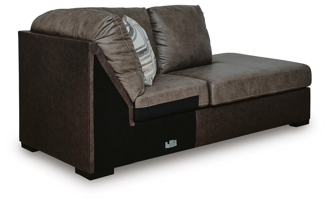 Castille Way Sleeper Sectional with Chaise - LasVegasFurnitureOnline.com