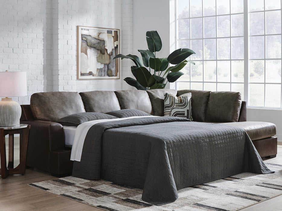 Castille Way Sleeper Sectional with Chaise - LasVegasFurnitureOnline.com