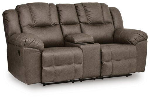 Lowilla Reclining Loveseat with Console - LasVegasFurnitureOnline.com