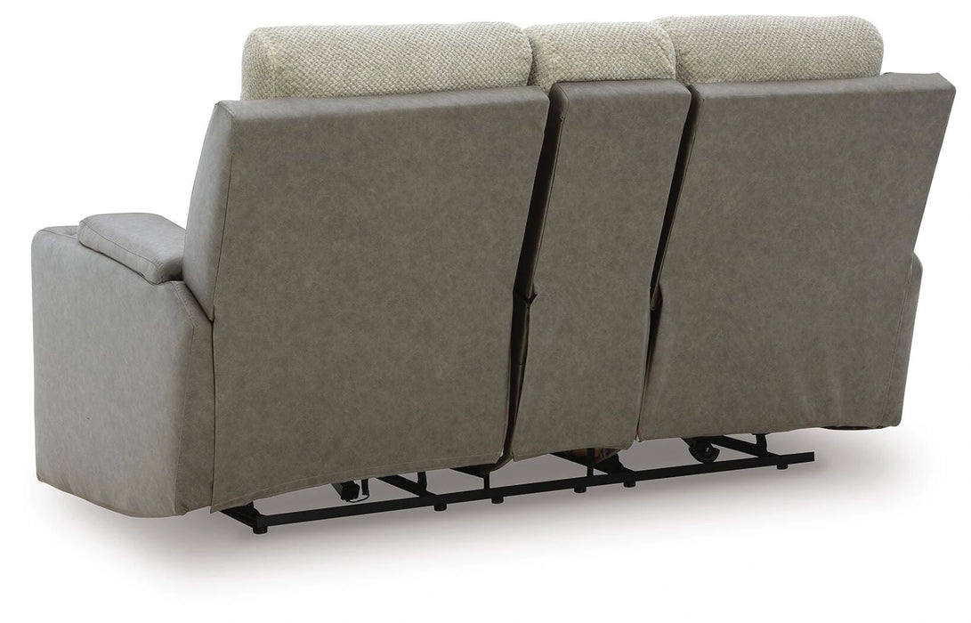 WhipLash Power Reclining Loveseat with Console - LasVegasFurnitureOnline.com