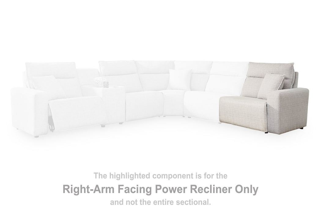 Modmax II Power Reclining Sectional with Audio Consoles - LasVegasFurnitureOnline.com