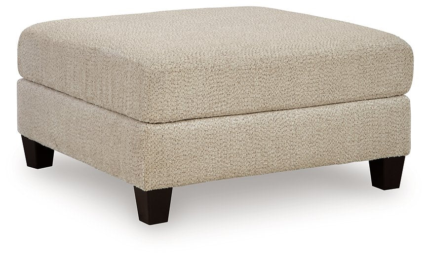 Steelwater Retreat Oversized Accent Ottoman - LasVegasFurnitureOnline.com