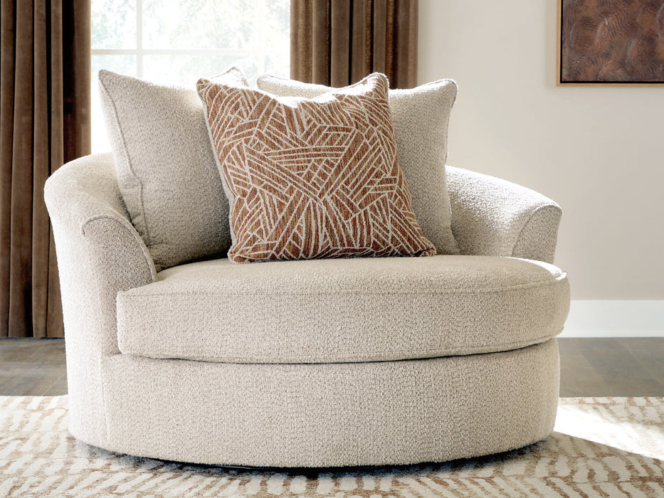 Steelwater Retreat Oversized Swivel Accent Chair - LasVegasFurnitureOnline.com