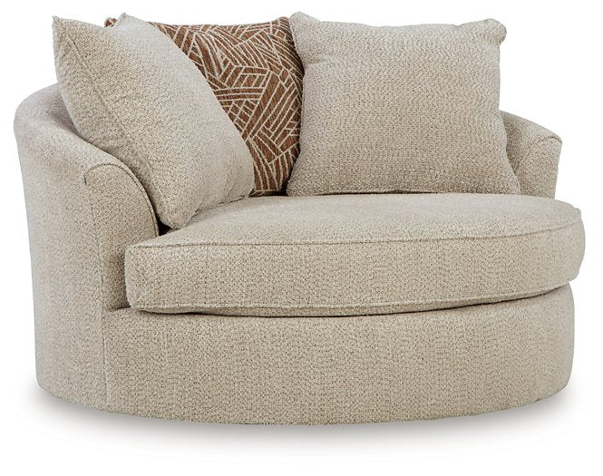 Steelwater Retreat Oversized Swivel Accent Chair - LasVegasFurnitureOnline.com