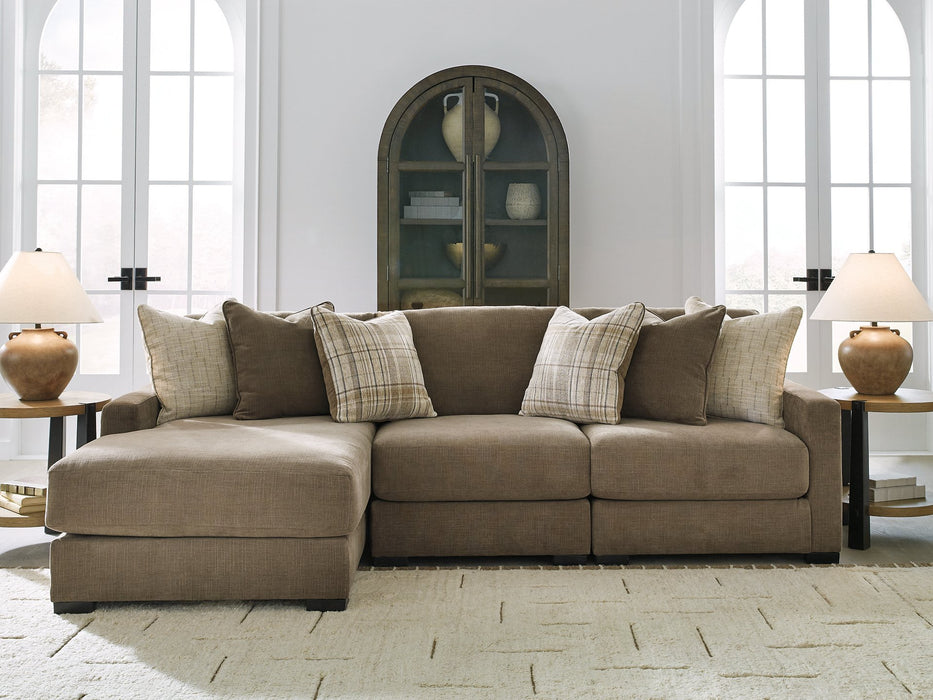 Camellia-Court Sectional with Chaise - LasVegasFurnitureOnline.com