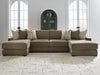 Camellia-Court Double Chaise Sectional - LasVegasFurnitureOnline.com