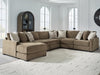 Camellia-Court Sectional with Chaise - LasVegasFurnitureOnline.com