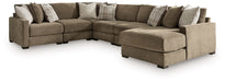 Camellia-Court Sectional with Chaise - LasVegasFurnitureOnline.com