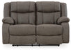 First Base Reclining Loveseat - LasVegasFurnitureOnline.com