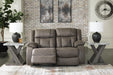 First Base Reclining Loveseat - LasVegasFurnitureOnline.com