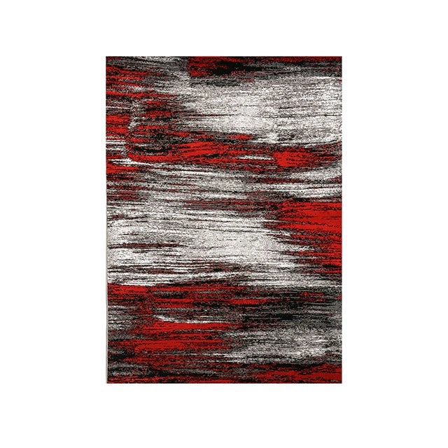 Sivas Area Rug Black and Red