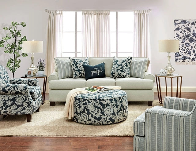 PORTHCAWL Accent Chair, Stripe - Chair | Las Vegas Furniture Online - View 2