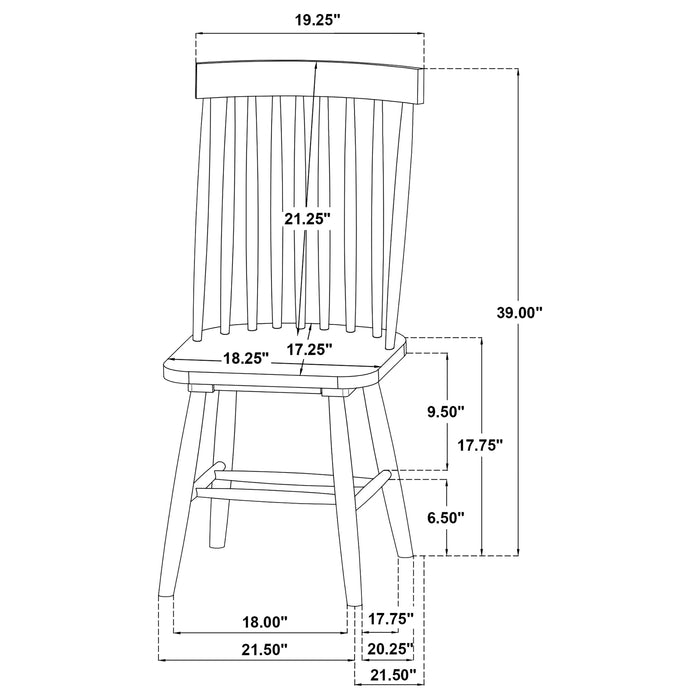 Hamlyn Dining Set G (Table and 4 Chair)