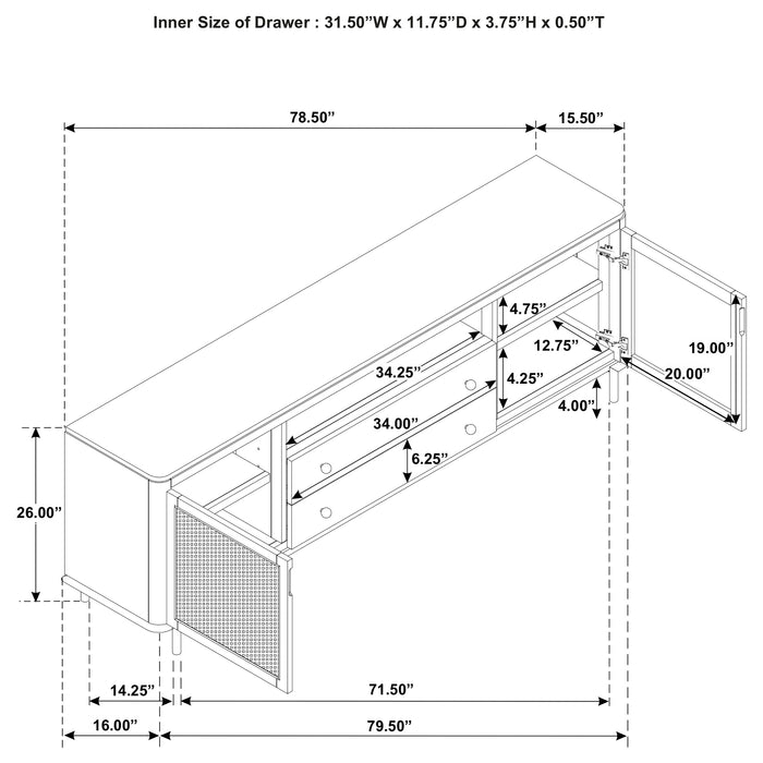 Arini TV Stand - LasVegasFurnitureOnline.com