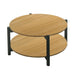 Hyde Round Coffee Table - Cocktail Table | Las Vegas Furniture Online - View 3