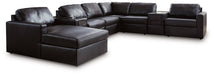 Modmax II Sectional with Chaise and Audio Consoles - LasVegasFurnitureOnline.com
