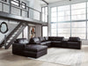 Modmax II Sectional with Chaise and Storage Consoles - LasVegasFurnitureOnline.com