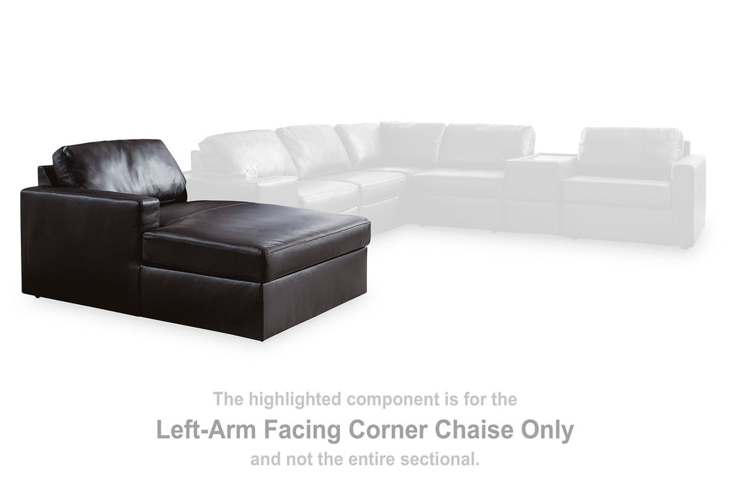 Modmax II Sectional with Chaise and Storage Consoles - LasVegasFurnitureOnline.com