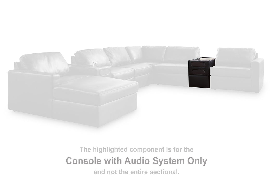 Modmax II Double Chaise Sectional with Audio Consoles - LasVegasFurnitureOnline.com
