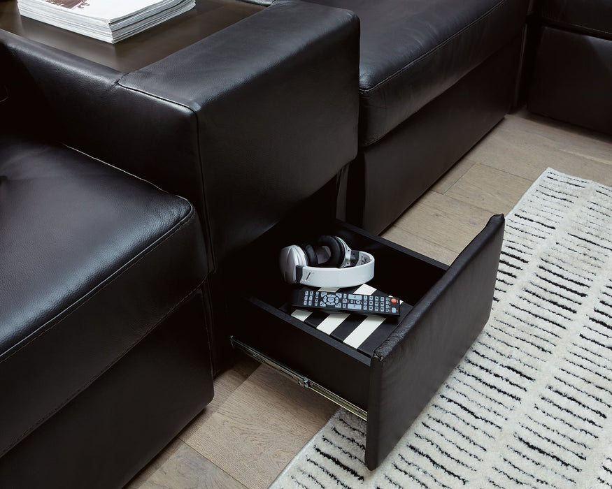 Modmax II Sectional with Chaise and Storage Consoles - LasVegasFurnitureOnline.com