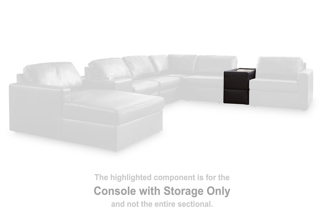 Modmax II Sectional with Chaise and Storage Consoles - LasVegasFurnitureOnline.com