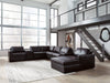 Modmax II Sectional with Chaise and Storage Consoles - LasVegasFurnitureOnline.com