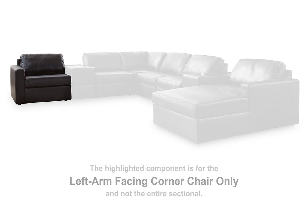 Modmax II Sectional with Chaise and Storage Consoles - LasVegasFurnitureOnline.com