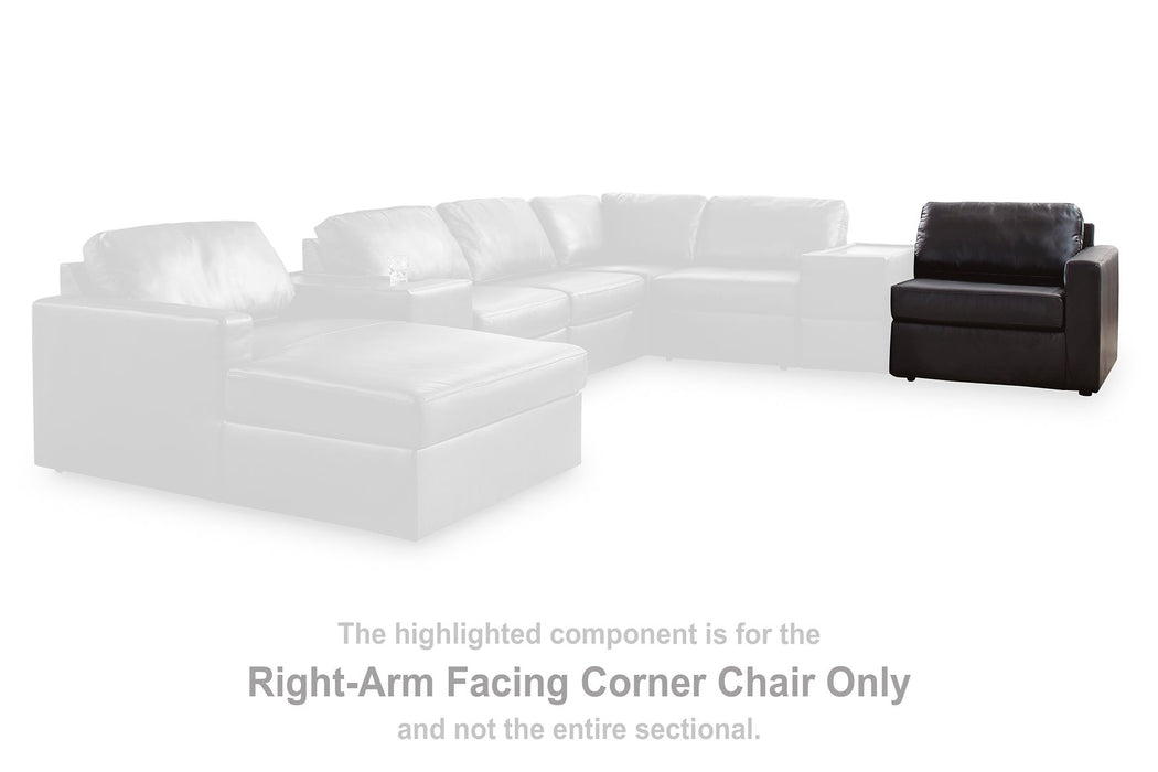 Modmax II Sectional with Chaise and Storage Consoles - LasVegasFurnitureOnline.com