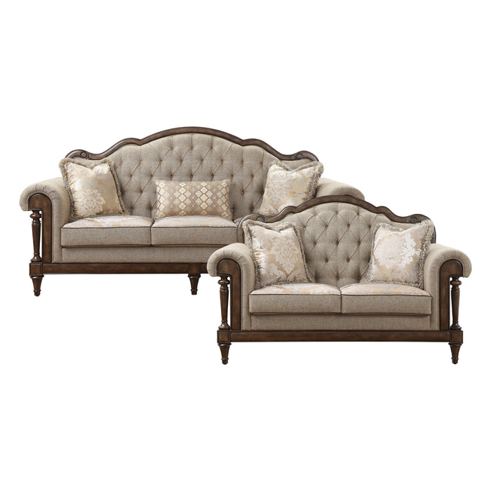 Heath Court-2pc Set: Sofa, Love image