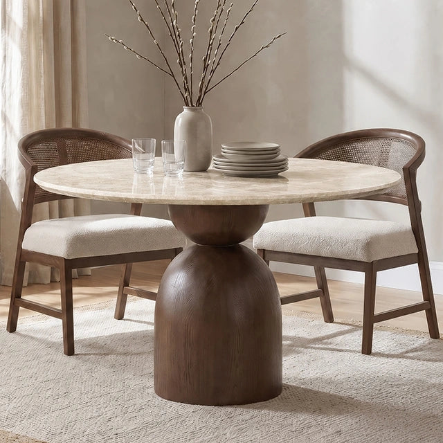 Cirava Round Dining Table - Dining Table | Las Vegas Furniture Online - View 2