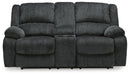 Draycoll Reclining Loveseat with Console - LasVegasFurnitureOnline.com